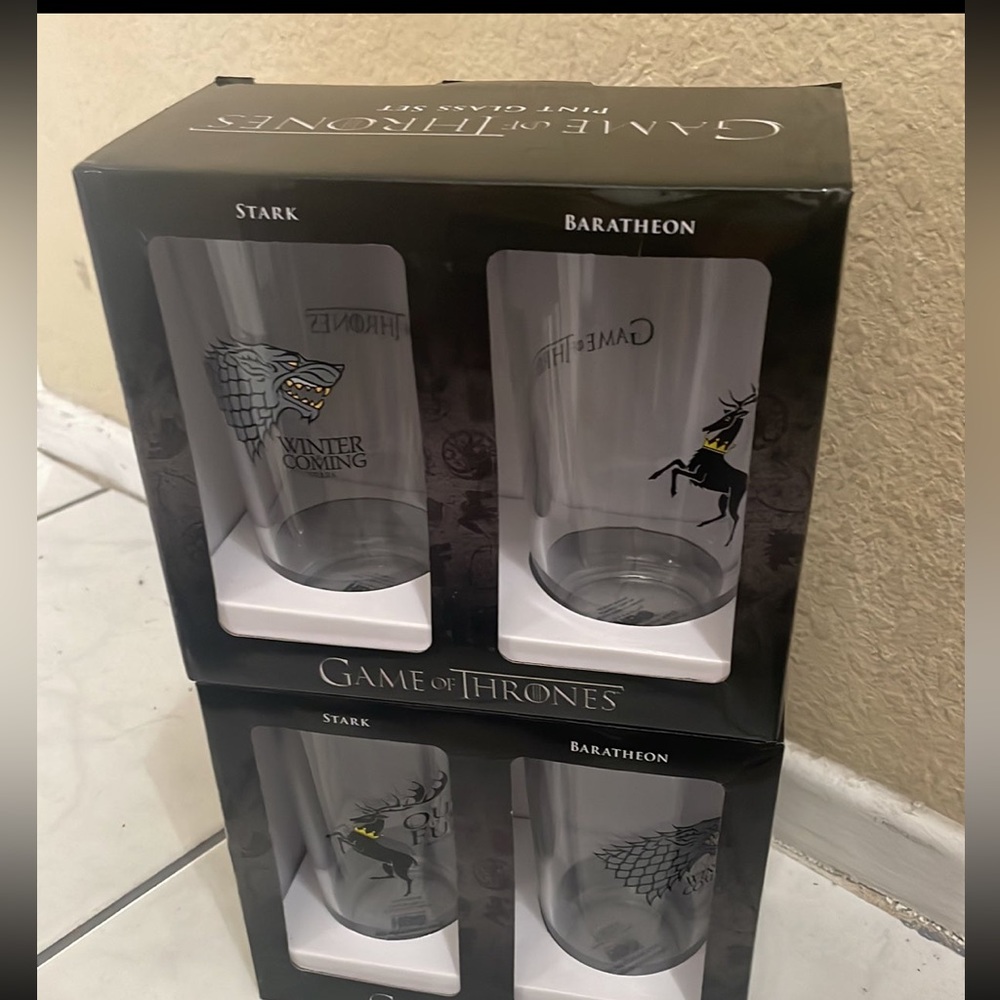HBO Game of thrones 4 pint glass